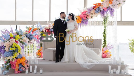 Arzu & İsrafil Çiftimizin Düğün Eventi Crown Plaza Otel'de By Barış Organizasyon Tarafından Başarıyla Gerçekleşti 